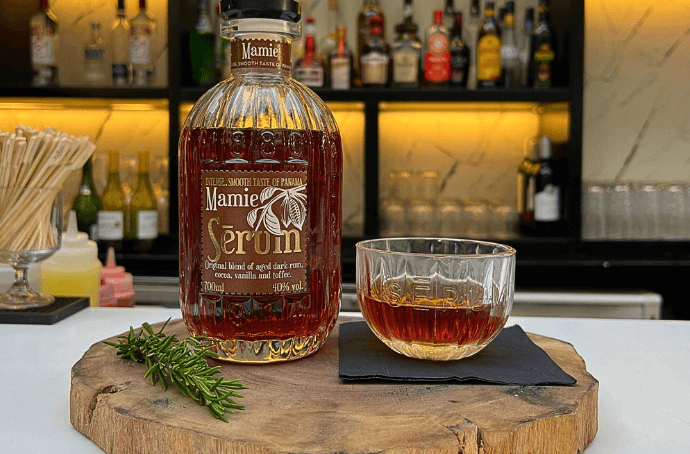 Rum Serum Mamie serving method